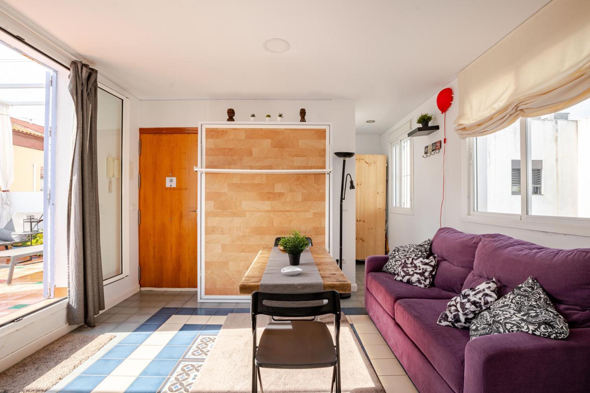 Ferienwohnung Atico La Azotea Con Terraza Privada Sevilla Exterior foto
